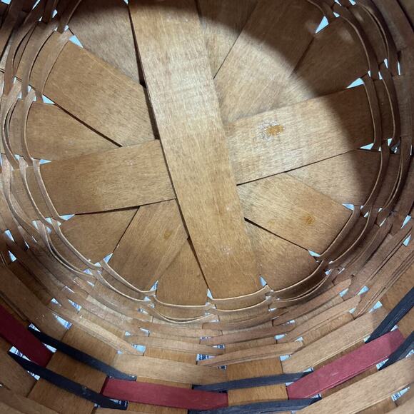 Longaberger Crisco American‎ Cookie Celebration Basket & Liner 1992 - Picture 10 of 12